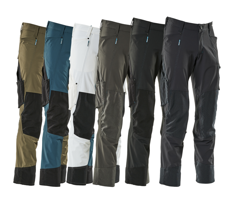 Hosen in verschiedenen Farben